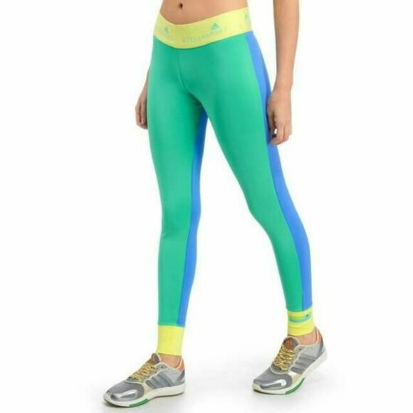 Adidas by Stella McCartney Pants - adidas Women's Large Stellasport Gym Tights Green
